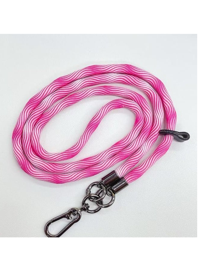 Generic Cell Phone Lanyard Convenient and Comfortable Lanyard Easy to Use Neck Phone Holder Adjustable Length Phone Strap Crossbody With Clear Patch Fits All Mobile Phones  - Image 2