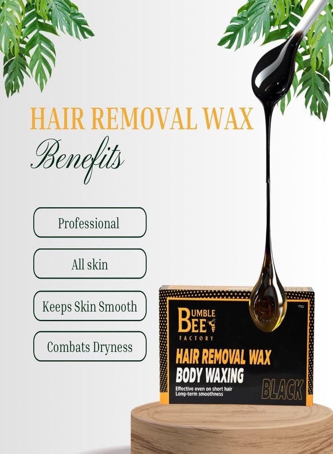BUMBLE BEE Hair Removal Wax, Body Waxing, Black - 500 gr - Image 2