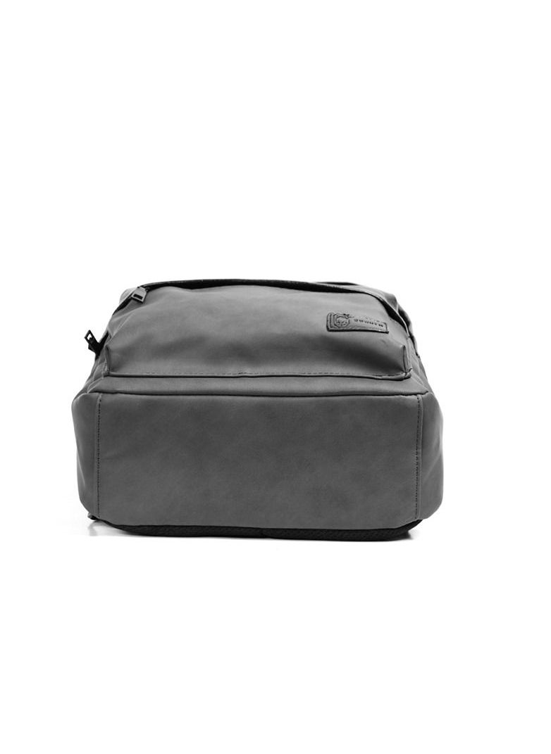 RAHALA - 3550 Leather School Backpack Waterproof Travel Casual Laptop Bag - Image 1