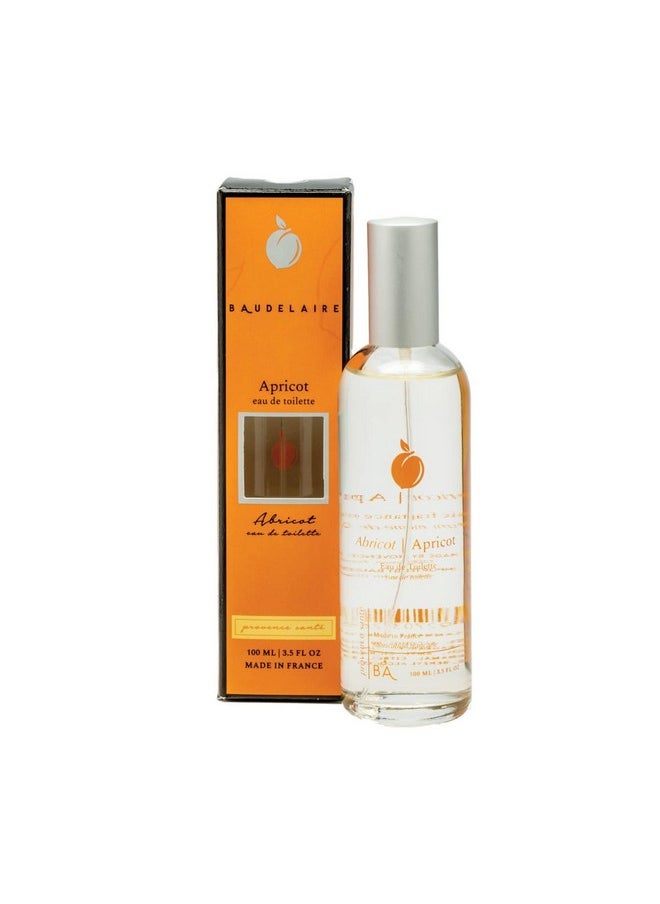 Provence Sante - Provence Sante Eau de Toilette Spray - Luxury Fragrance Gift Pefume EDT Scented Long Lasting Fragrant Spray Bottle Made in France 3.5 Oz (Apricot) - Image 1