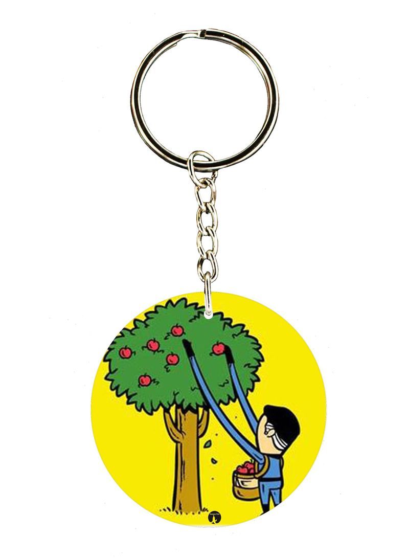 RKN Mister Fantastic Printed Keychain