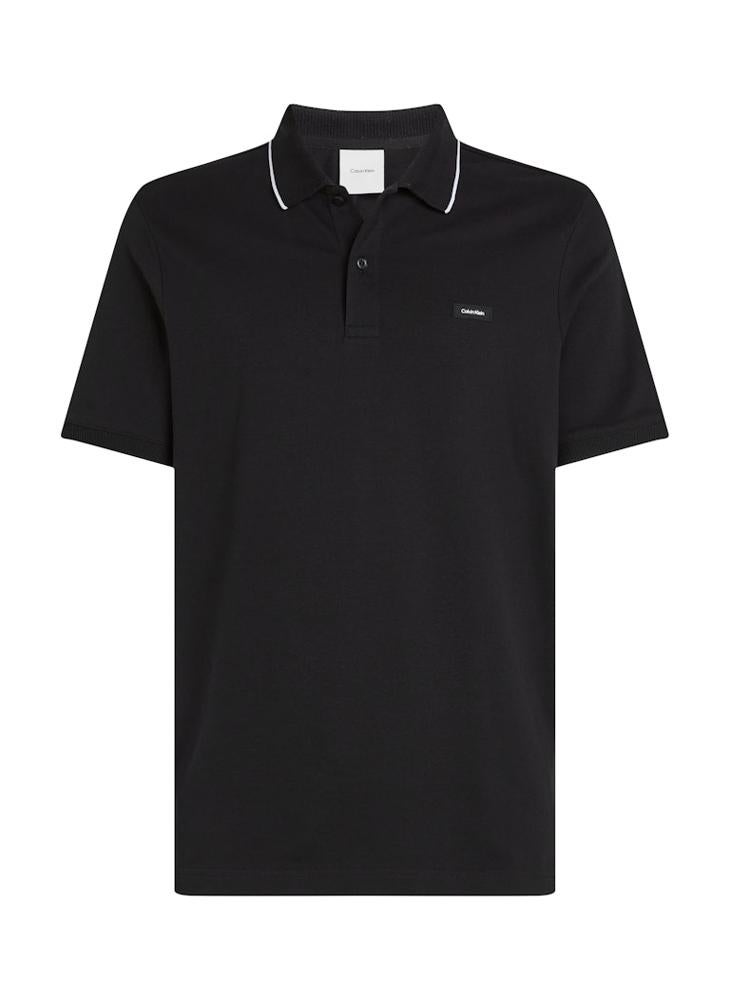CALVIN KLEIN Stretch Pique Short Sleeve Polo  - Image 5