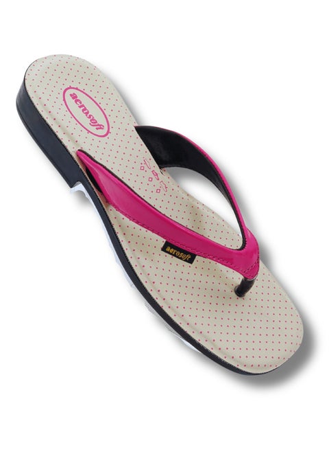 Aerosoft Women Slippers S3066 Fuchsia