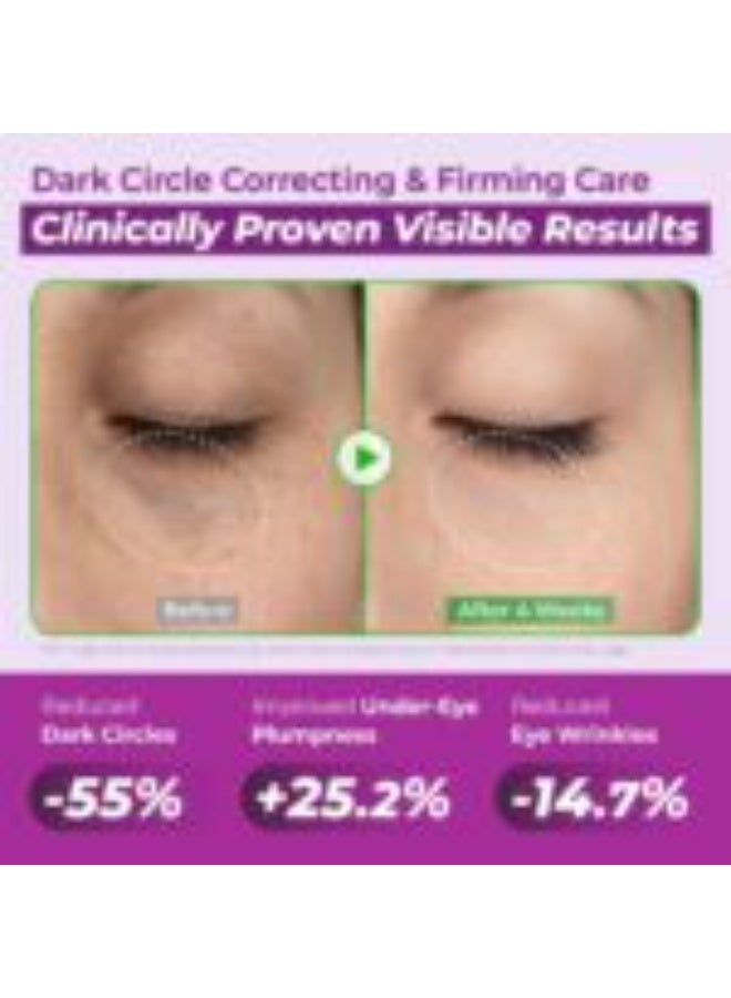 JUMISO Niacinamide 5+ Dark Circle Correcting Eye Cream 15ml - 5% Niacinamide & 2% Caffeine Eye Cream for Dark Circles, Puffiness, Hydration & Smoother-Looking Under Eyes - Image 5