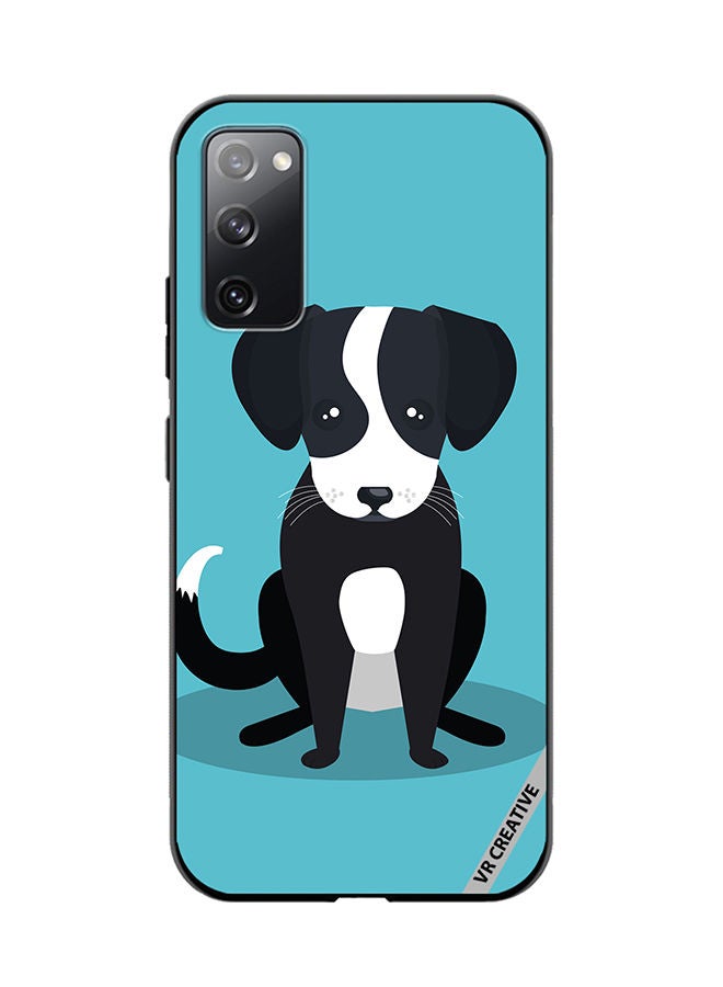 VR CREATIVE Protective Case Cover For Samsung Galaxy S20 FE 5G Dog Design Multicolour - Image 1