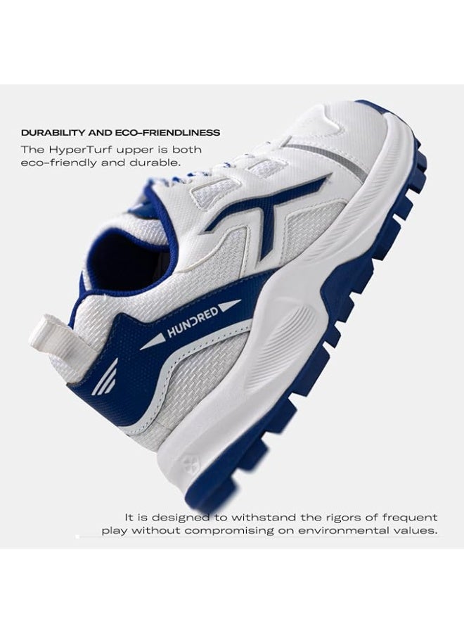 هندرد حذاء كريكت هاندرد هايبرترف - أبيض / كحلي - Image 3