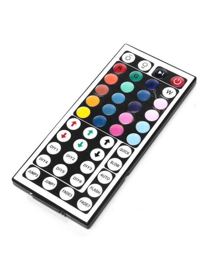 Voberry 300 LED Flexible Light Strip WITH 44 Key Ir Remote Controller Black 5meter - Image 3