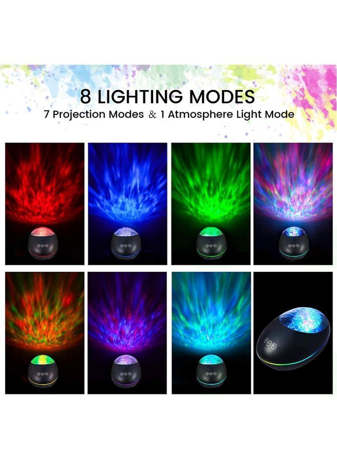 NIBEMINENT Ocean Wave Projector Multicolour - Image 2