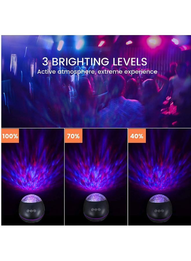 NIBEMINENT Ocean Wave Projector Multicolour - Image 4