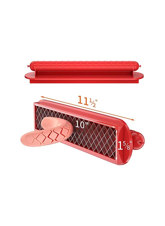 S-TOP Hot Dog Cutter - Slicer for Barbecue & Kitchen, Suitable for Hot Dogs up to 10 in - Image 3