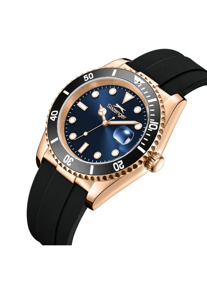 Slazenger Men's Silicone Analog Watch SL.9.2571.2.491 - 42 mm