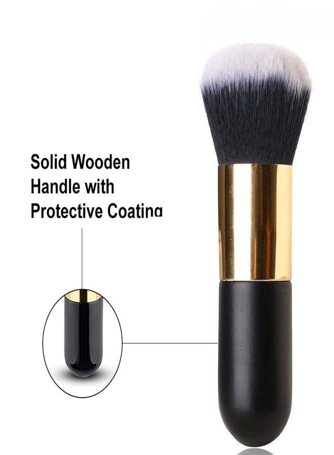 EDO MAC EDOMAC Powder and Foundation Makeup Brush - Flawless Blending for Liquid, Cream, and Powder (Pack of 3) - Image 2