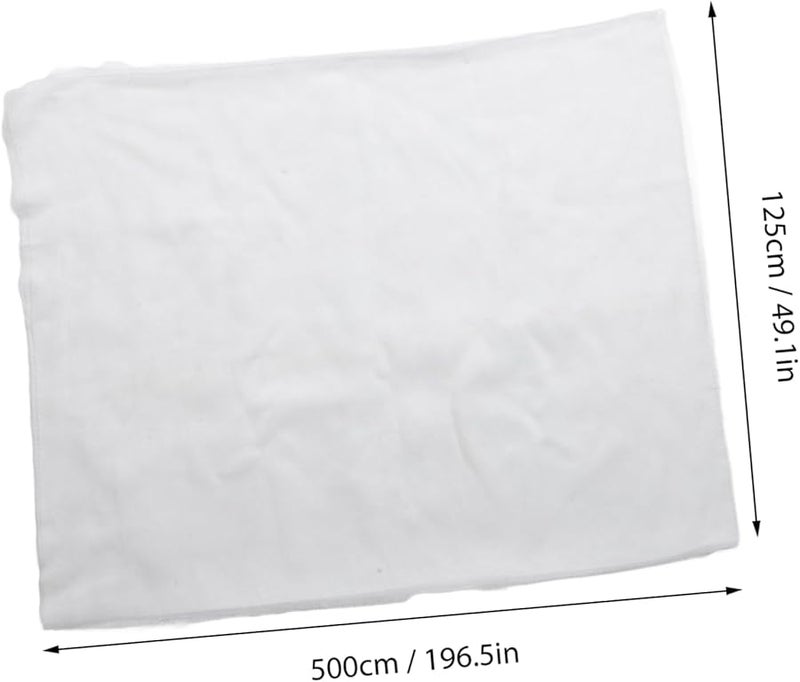 قطعة قماش قطنية قابلة لإعادة الاستخدام لتصفية الجبن في المطبخ للطهي والخبز وعصير الفواكه - Image 3