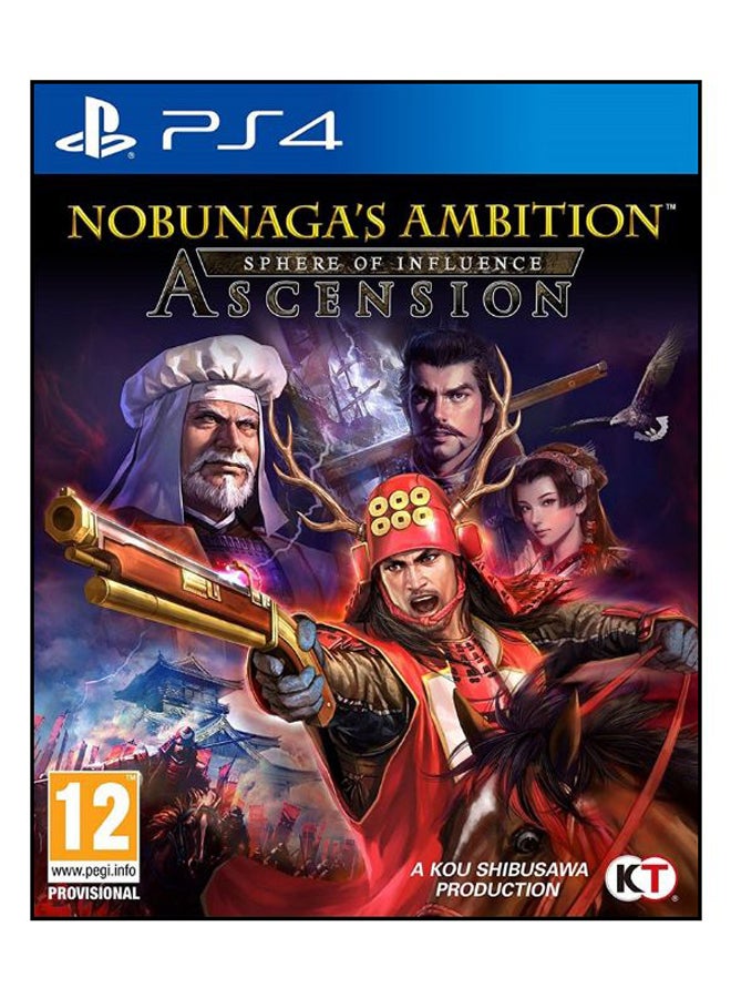 Nobunaga's Ambition Sphere Of Influence Ascension - PlayStation 4 - Action & Shooter - playstation_4_ps4