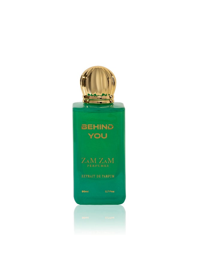 ZamZam Perfume Behind You – Men’s Eau de Parfum 80ml Spray – Long-Lasting Oriental Floral Fragrance with Bergamot, Pink Pepper, Ginger, Tonka & Vetiver – Elegant Daily Scent - Image 3