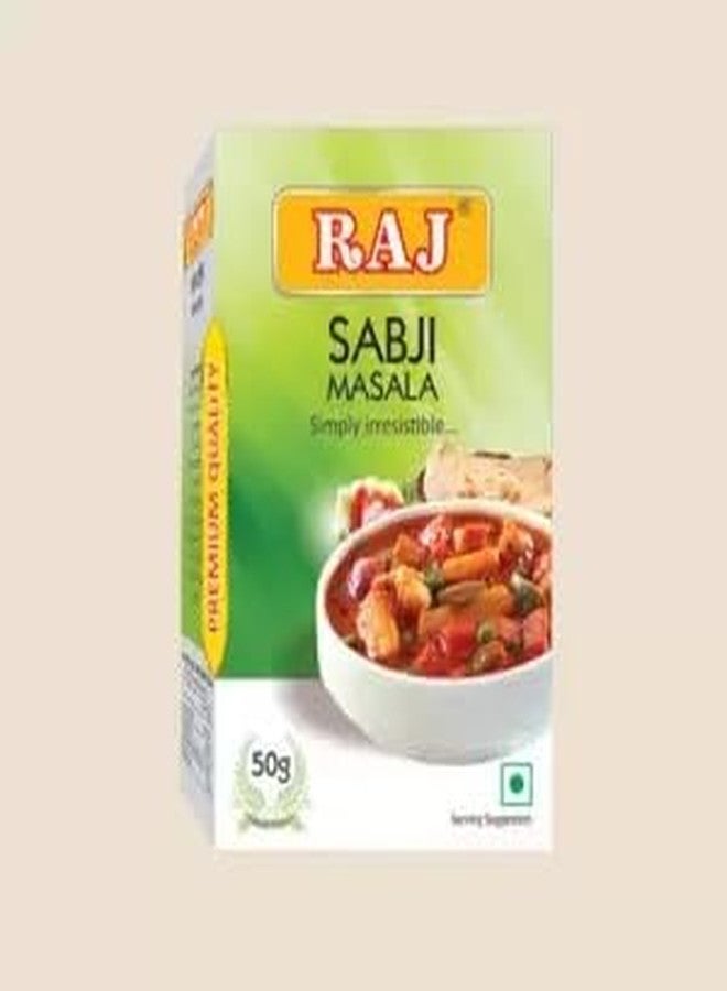 Raj Sabji Masala 50gm Pack of 4 - Image 1