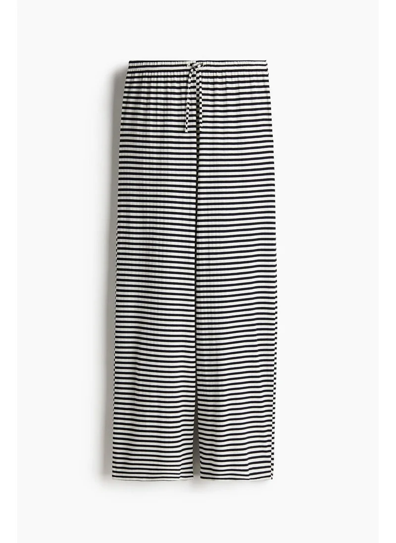 اتش اند ام بنطلون واسع برباط