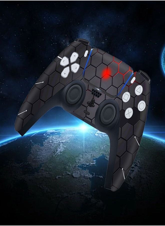 Generic 1Pcs PS5 Controller Skin,Skin Wrap Decal Sticker PS5,Sony PS5 Handle Protection Sticker Waterproof and Scratch Resistant Creative PS5 Decorative Sticker  - Image 3