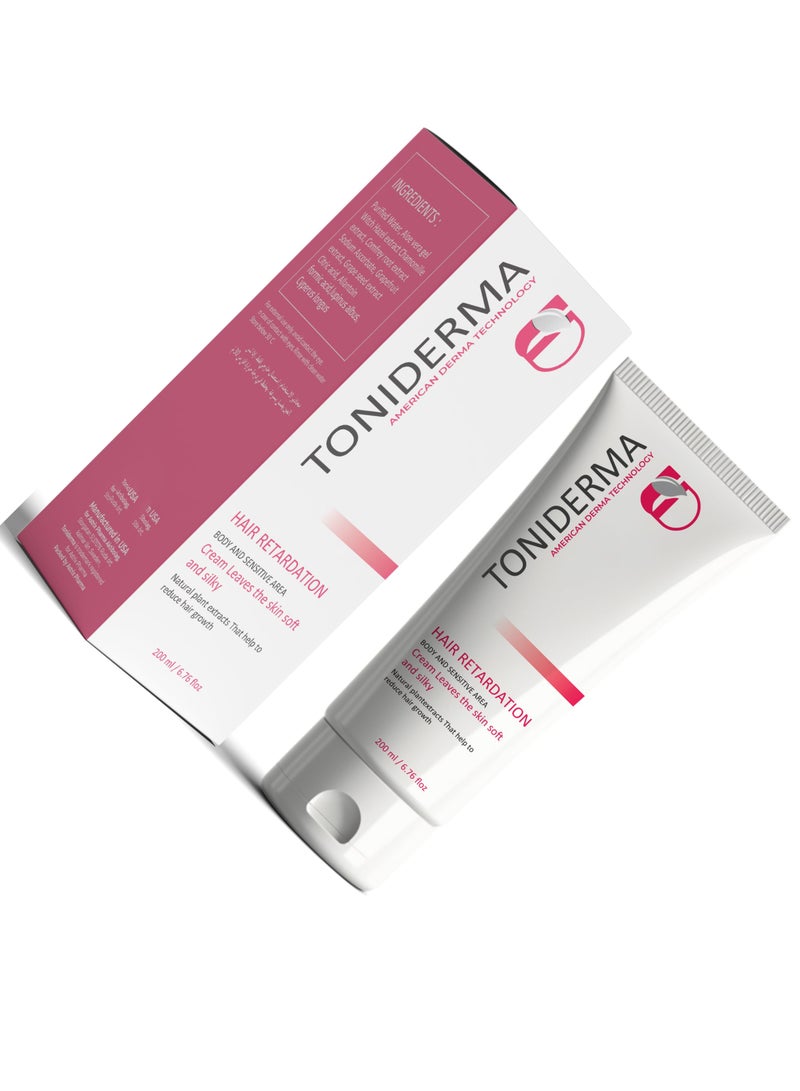 Toniderma Hair Retardation Cream Leaves The Skin Soft And Silky 200 ml - Image 2