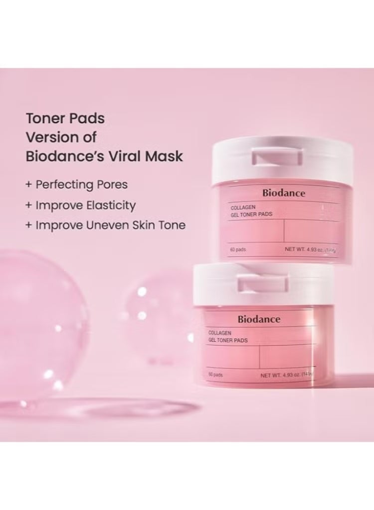 Biodance Collagen Gel Toner Pads for Hydrating & Smoothing Skin – 60 Pads, 140g - Image 5
