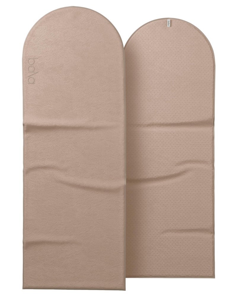 Bala حصيرة لعب بالة، رمل - مناشف رياضية غير قابلة للانزلاق ماصة مصممة للعرق، اليوغا الساخنة، البيلاتس وتدريبات القوة الأساسية - أساسيات معدات اللياقة البدنية والتمارين الرياضية للرجال والنساء - Image 1