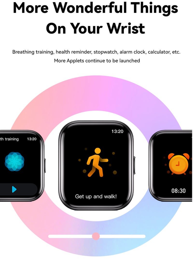 GTS Advanced Health Metrics Smartwatch with 24-Hr Heart Rate and Blood Sugar Monitoring Z00013174AC689598BF19Z-1 - Image 3