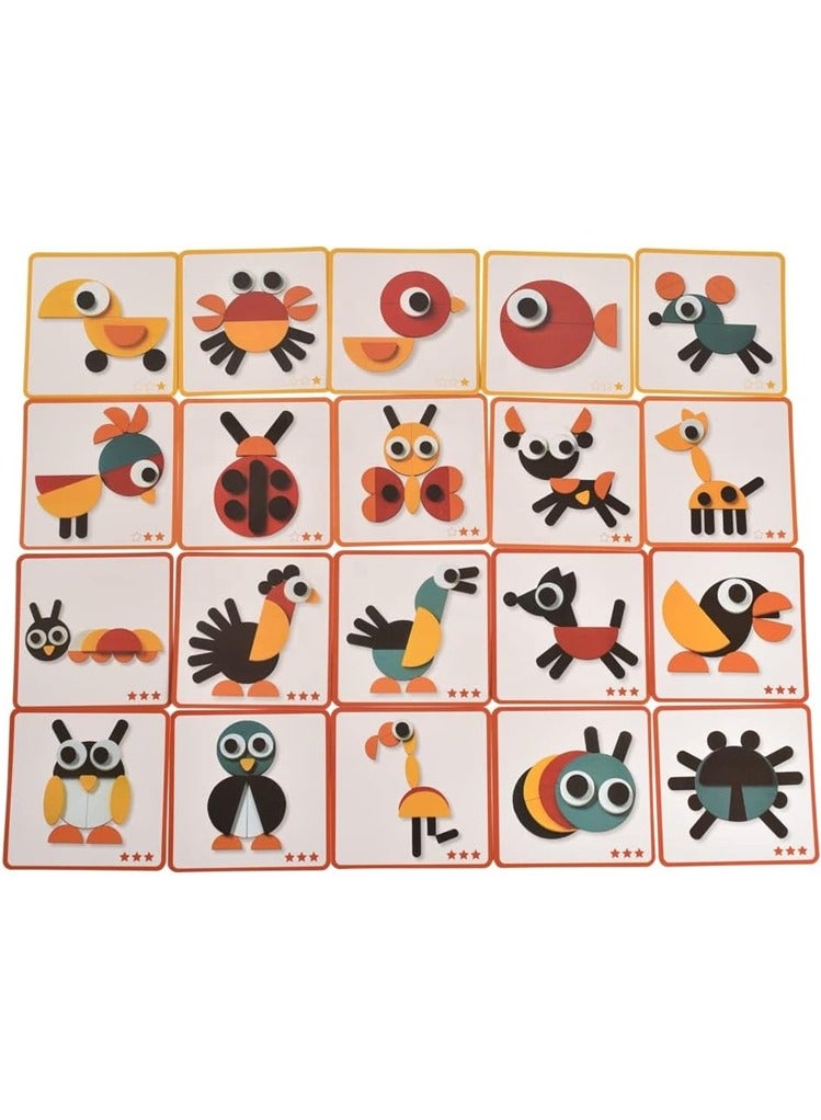 Wooden Puzzle Toy in the Shape of Animals - Image 3