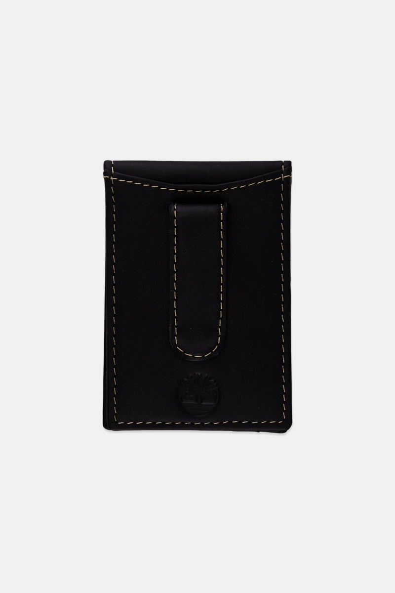 Timberland Men Flip Clip Card Holder 8 H x 11 L x 1 W cm, Black - Image 2