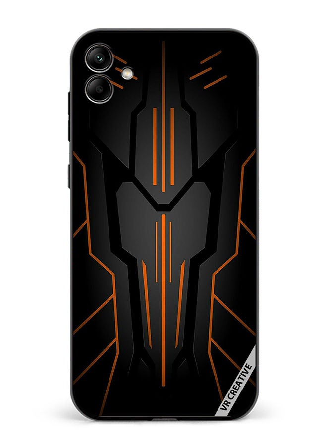 VR CREATIVE Protective Case Cover For Samsung Galaxy A04 Black Sark Design Multicolour - Image 1