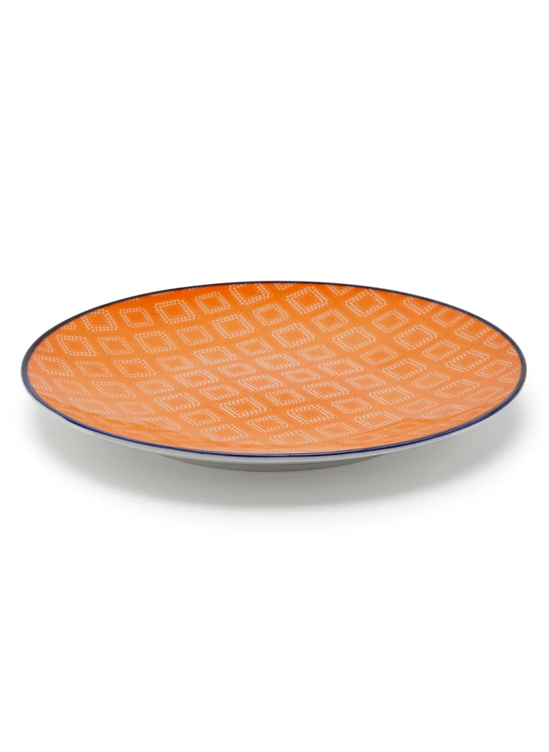 سيمبلي كيتشن Floral Mm Diamond Pixel Ceramic Side Plate