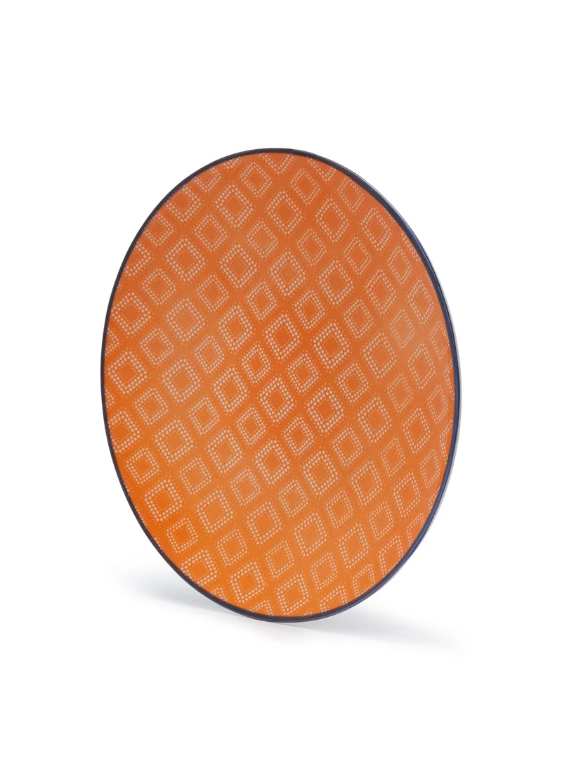 سيمبلي كيتشن Floral Mm Diamond Pixel Ceramic Side Plate