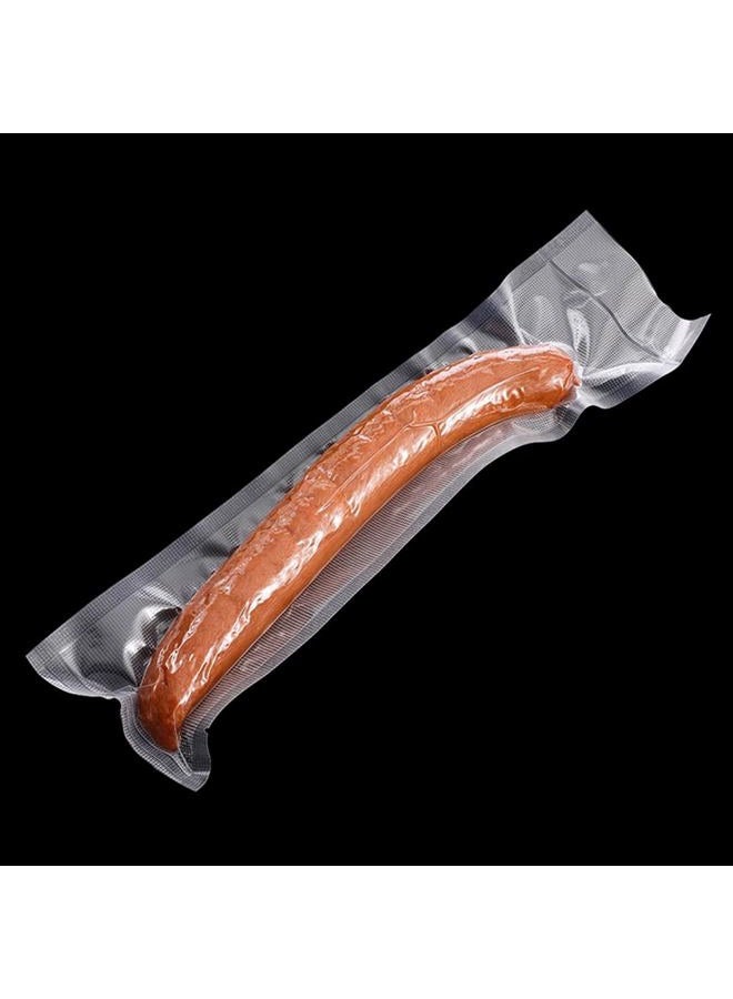 MITOB Clear Vacuum Bags for Food Saver Flat Open Top Embossed Vacuum Sealer Bag Food Storage Packaging Pouch with Tear Notch (100, 2.36x9.84 inch) - Image 3