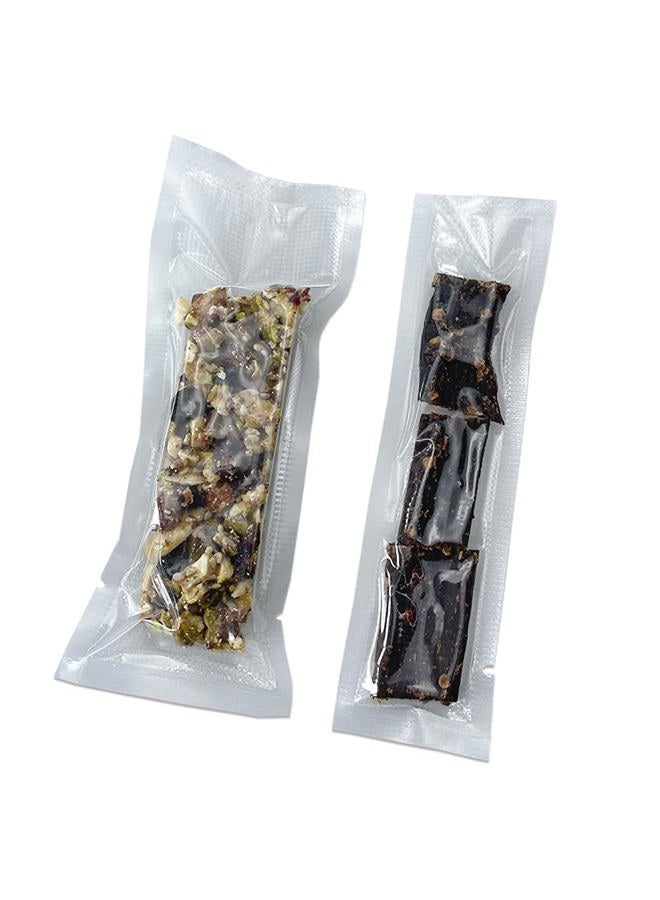 MITOB Clear Vacuum Bags for Food Saver Flat Open Top Embossed Vacuum Sealer Bag Food Storage Packaging Pouch with Tear Notch (100, 2.36x9.84 inch) - Image 2