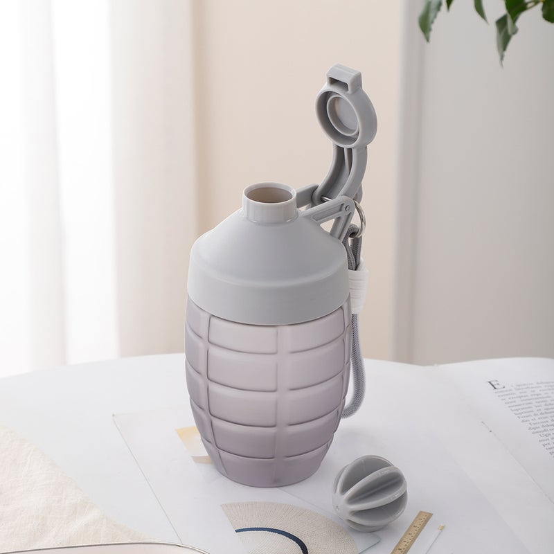 YL 600ML Pineapple Shaker Sports Bottle with Custom  Logo - Image 4
