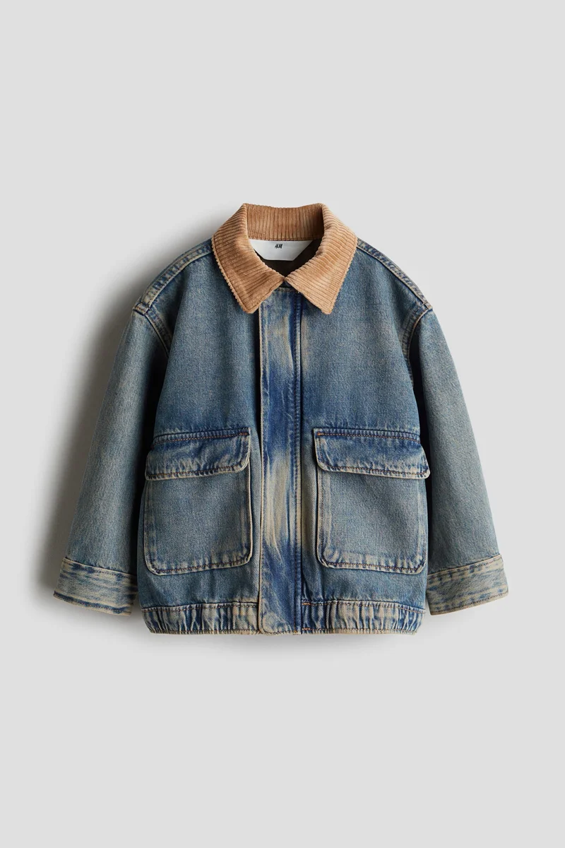 H&M Collared Denim Jacket