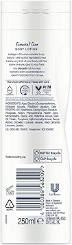 Dove Essential Body Lotion 250 ml Pack of 6 - Image 3