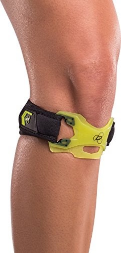 DonJoy Performance WEBTECH Knee Support Strap Right Leg Slime Green LargeXLarge