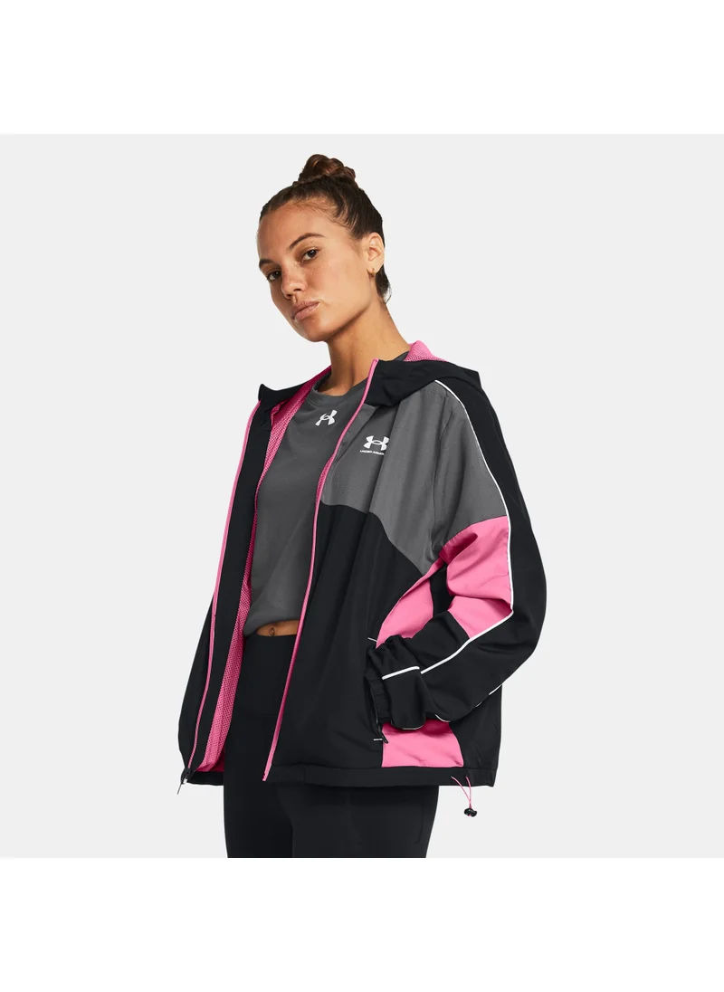 UNDER ARMOUR Women's Colourblock Windbreaker Jacket
