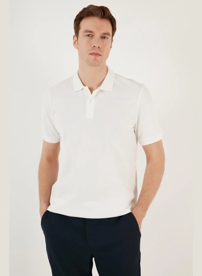 Buratti  Buratti Cotton Regular Fit Button-Down Polo Collar T-Shirt Men's POLO COLLAR T-SHIRT 5902739 for Men | Best Price UAE