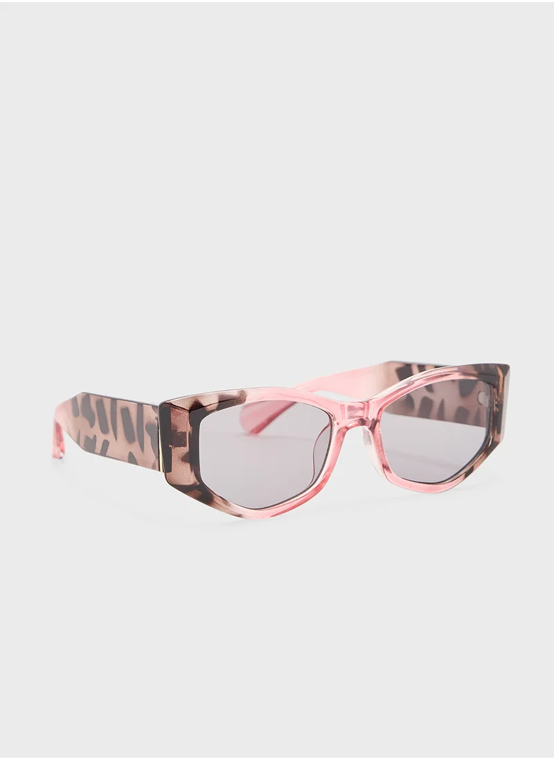 ELLA Angular Cat Eye Sunglasses