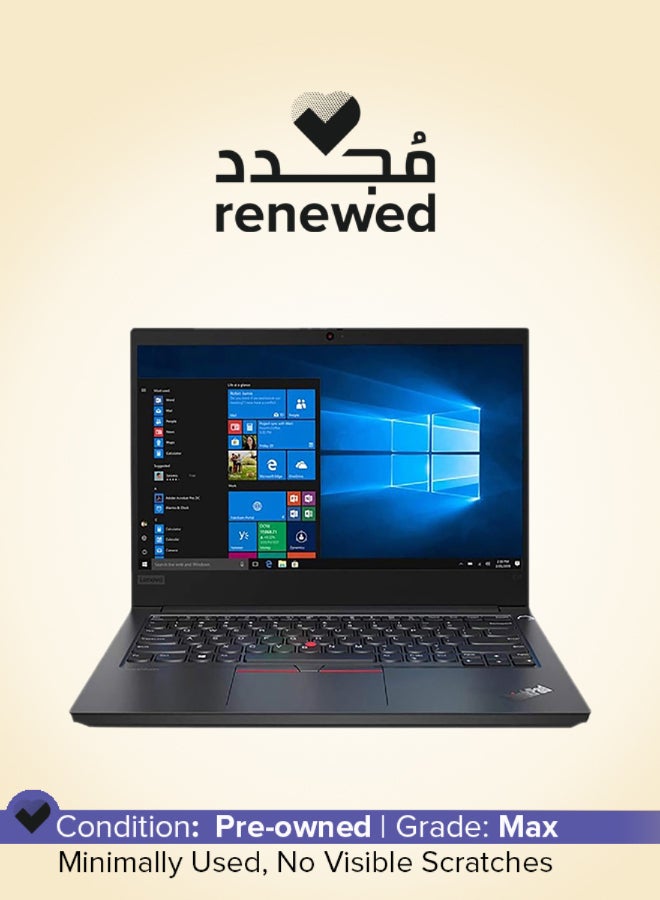 Lenovo Renewed - ThinkPad E14 Laptop With 14-Inch FHD Display,Intel Core i5-10th Gen Processor/8GB DDR4 RAM/256GB SSD/Windows 10 Pro English Black - Image 1