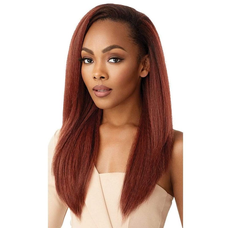 Outre Quick Weave Self Styled in 60 Seconds Neesha Soft & Natural New Half Wig Cap Laysflat Requires Less Leave Out NEESHA H302 (S1B/30) - Image 2