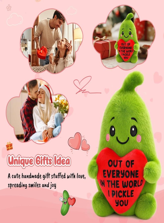 LuoHere Valentines Funny Gifts for Him Her Girlfriend Boyfriend GF Wife Husband Anniversary Birthday Gifts for Women Men Couples Easter Fathers Mothers Day I Love You Pickle Gifts Christmas Stocking Stuffers - Image 3