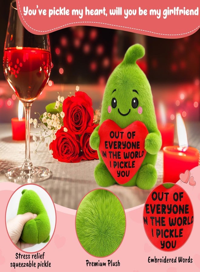 LuoHere Valentines Funny Gifts for Him Her Girlfriend Boyfriend GF Wife Husband Anniversary Birthday Gifts for Women Men Couples Easter Fathers Mothers Day I Love You Pickle Gifts Christmas Stocking Stuffers - Image 4
