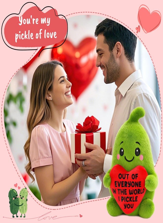 LuoHere Valentines Funny Gifts for Him Her Girlfriend Boyfriend GF Wife Husband Anniversary Birthday Gifts for Women Men Couples Easter Fathers Mothers Day I Love You Pickle Gifts Christmas Stocking Stuffers - Image 2