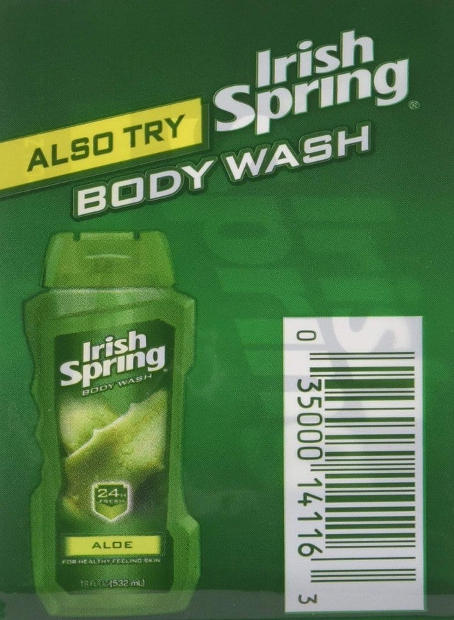 Irish Springs Aloe Bath Soap, 3.75 Oz. Bars, (2) 3 Bar Packages - Image 3