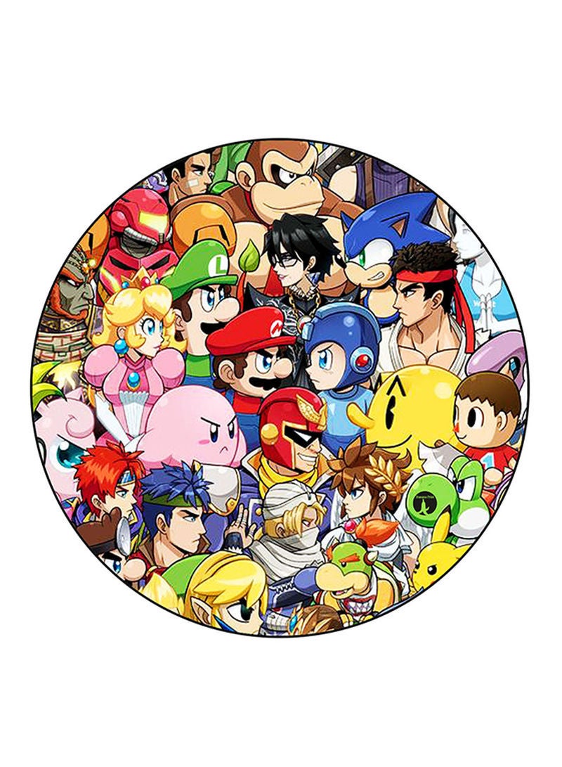 RKN The Video Game Super Smash Bros Printed Fridge Magnet Multicolour - Image 2