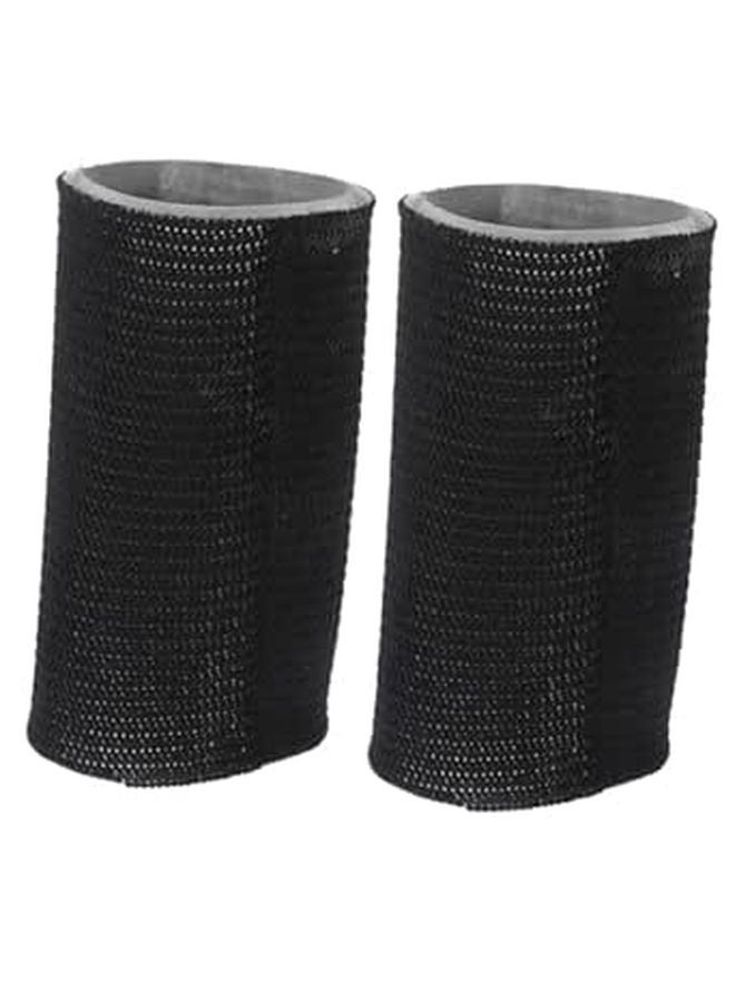 Ankle Support Braces 2Pcs Set Adjustable Compression Sleeves For Men Women Black - Image 1
