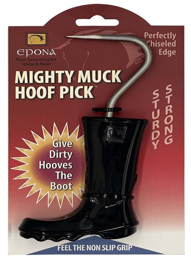Epona Mighty Muck Hoof Pick Black - Image 1