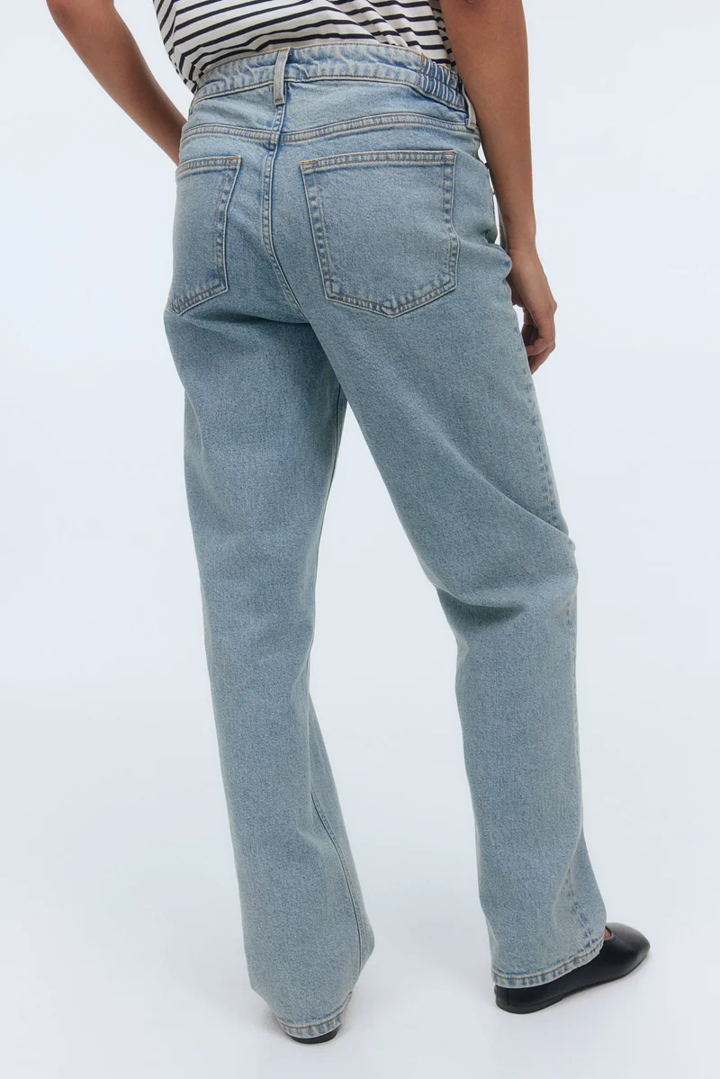 H&M MAMA Before &amp; After Straight Low Jeans